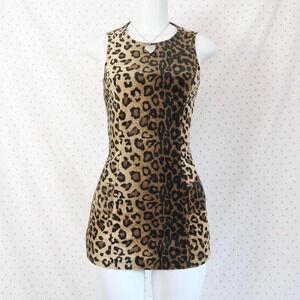 lip service leopard print mini dress y2k mall goth velvet cheetah dress